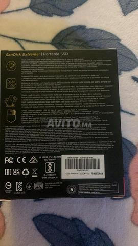 Sandisk 2T disque dure externe ssd Extreme 1050 mb - 2