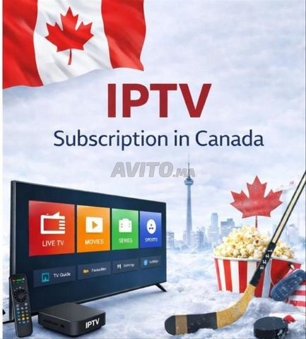اشتراك IPTV مستقر كندا 4k pro