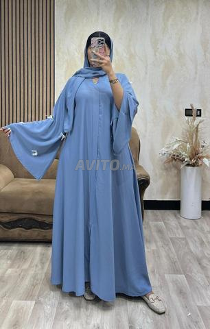 عباية كريب روزة ممتازة فصالة راقية مع توصيل مجاني