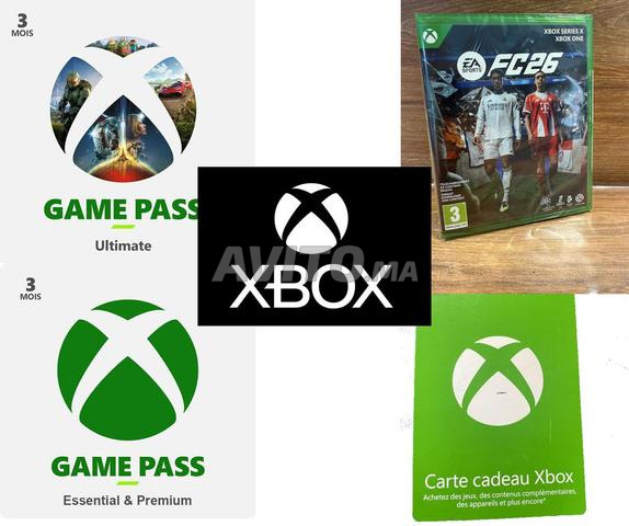 Game Pass Ultimate Core، بطاقات XBOX وألعاب قانونية