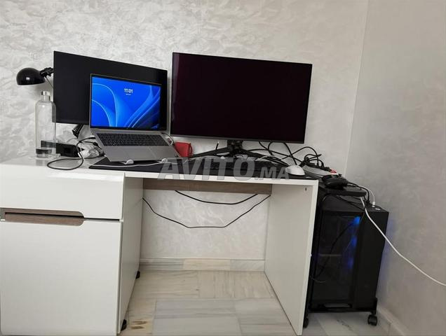 Bureau KITEA LINATE 125×62×73 (tiroir et porte)