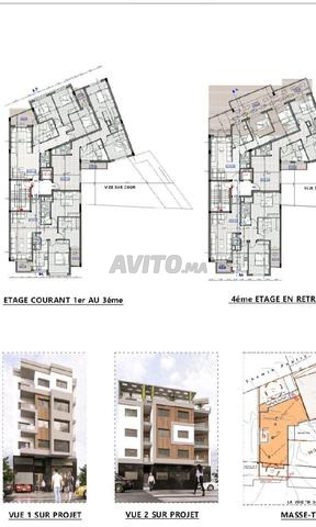 Terrain à Rompuan Kherba près de Marjane route de Rabat
