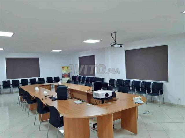 طاولة اجتماع طاولة من الخشب / MDF - 2