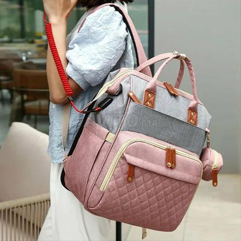 Sac à Langer Bébé Sac à Dos 3 en 1 - 2