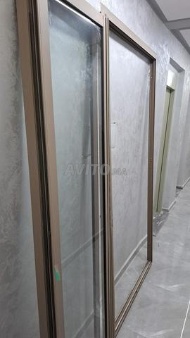 باب جرار من الألومنيوم لشرفة - 2