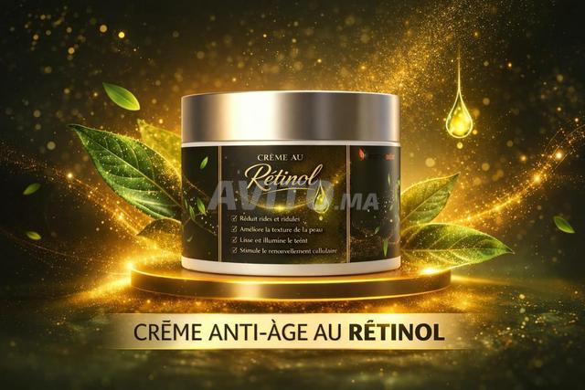 Crème de rétinol pour éliminer les rides et les signes de l'âge