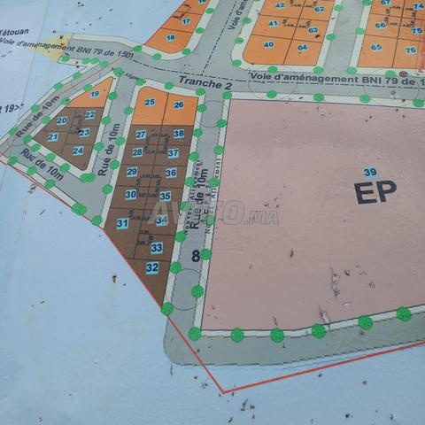 Terrain 184 mètres 2 façades Garage 4 lotissement