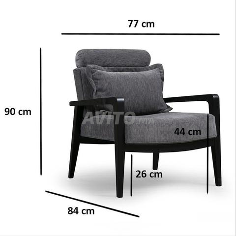 Fauteuil design moderne – excellent état - 2