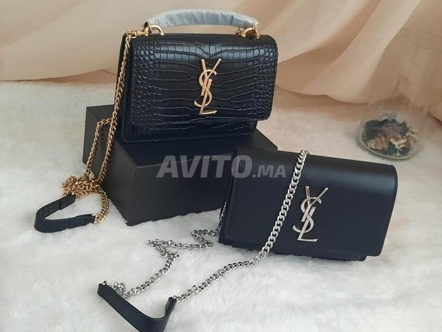 حقيبة يد عالية الجودة (متوفرة باللون الفضي)