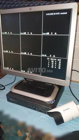 DVR مع قرص صلب 1000 جيجابايت وكاميرا معدنية