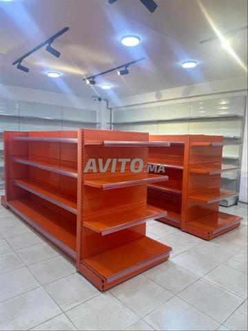 أرفف صناعية - وحدة عرض سوبر ماركت