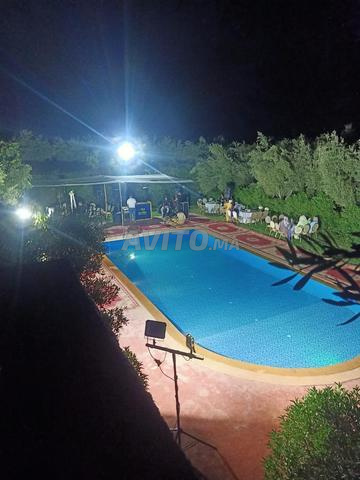 1/5 Hectar Titré 2 villas 2 piscines Route Ourika