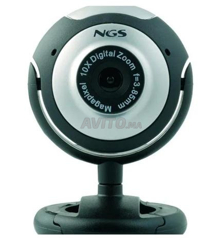 NGS Webcam USB 2.0 8MP Interpolés Micro & Couleur - 2