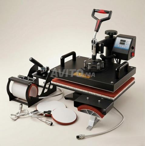 مكبس حراري متعدد الوظائف 5 في 1