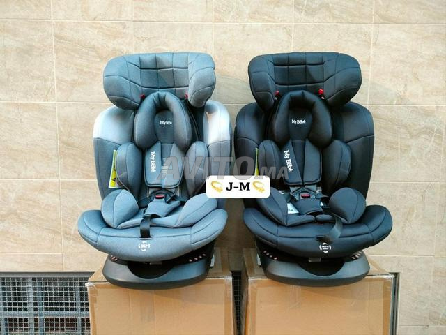مقعد سيارة My bébé من 0 إلى 12 سنة دوار 360 درجة