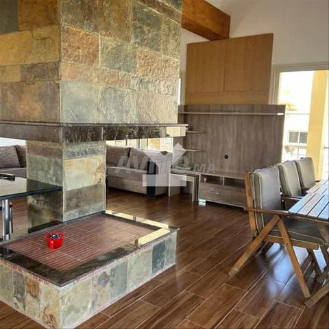 21202-Appt à louer à 15120DH à Plage Oued Cherrat