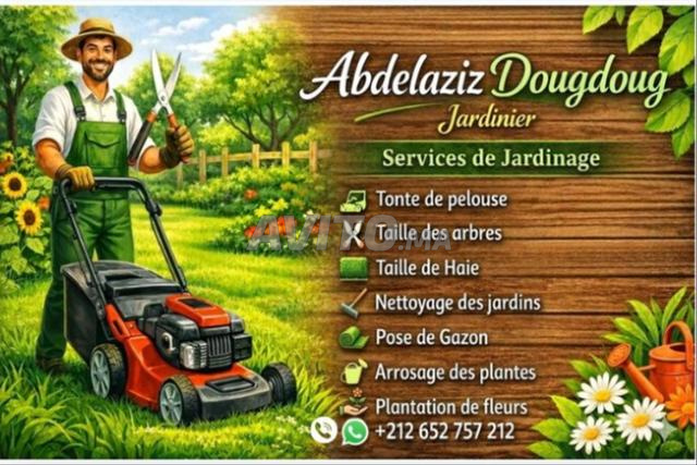 بستاني محترف لجميع اعمال الحدائق في مراكش - 2