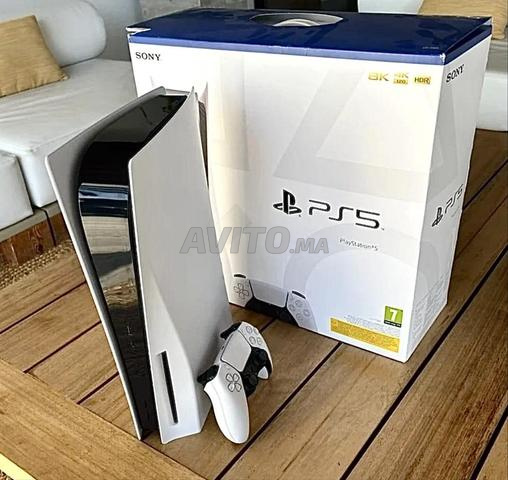 Ps5 كالجديد مع الألعاب
