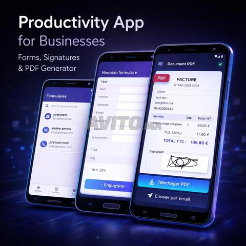 تطبيق أندرويد لتقديرات الأسعار والفواتير والتوقيع الرقمي - 2