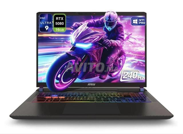Msi vector 16 Ultra 9 275HX Rtx5080 240Hz (جديد)