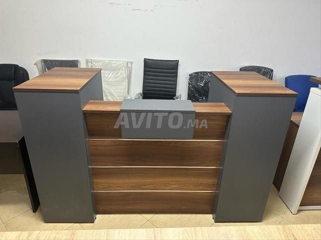 كاونترات استقبال مستوردة بتصميم عصري وفخم - 2