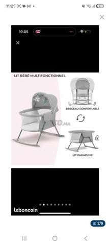 Lit parapluie 3 en 1 kinderkraft avec matelas - 2