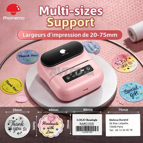 PHOMEMO M220 ROSE–Imprimante d’étiquettes portable - 2