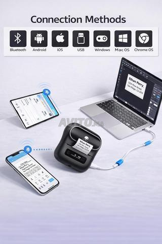 PHOMEMO M220 أسود - طابعة ملصقات محمولة - 2
