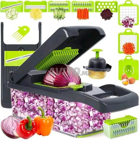 Coupe-légumes rapide qui coupe les légumes en quelques secondes