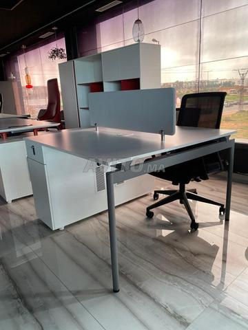 منضدة مساحة مفتوحة 2/4 مواضع مكتب🆕 - 2