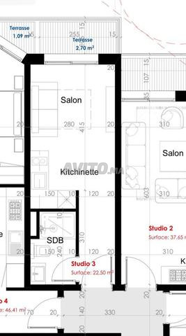 استثمار مثالي استوديو في قلب مدينة مراكش - 2