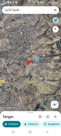 Terrain 74 mètres garage deux étages lotissement Chourouk Laaouama