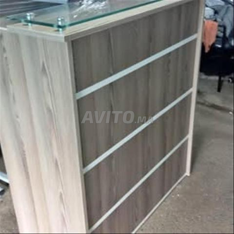 منضدة استقبال مع خزانة بسعر جيد - 2