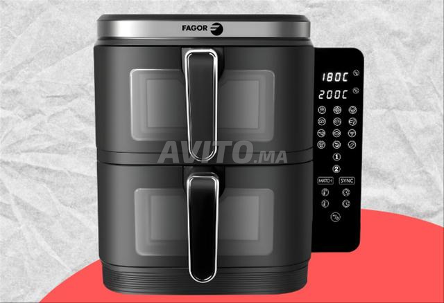 Friteuse Double Bac Cooking Fry – 11L (5,5L x 2)