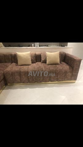 Salon moderne en L à vendre en très bon état. - 2