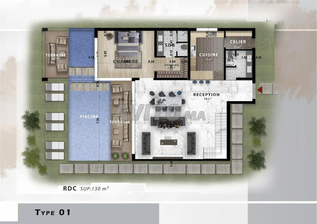 DERNIÈRE VILLA DISPONIBLE - 5TH AVENUE MARRAKECH