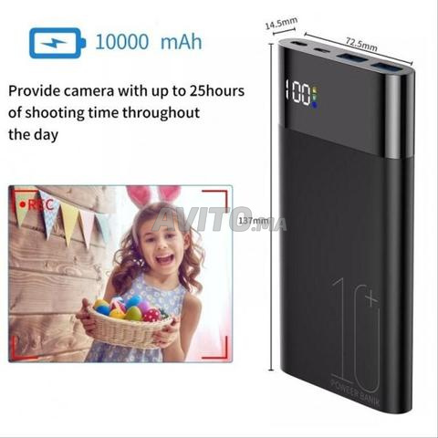 Power Bank Camera H20 IP-WIFI UHD 4K - 2