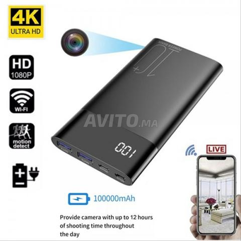 Power Bank Camera H20 IP-WIFI UHD 4K