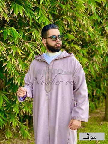 جلابة رجالية مليفة من قطعتين - 2