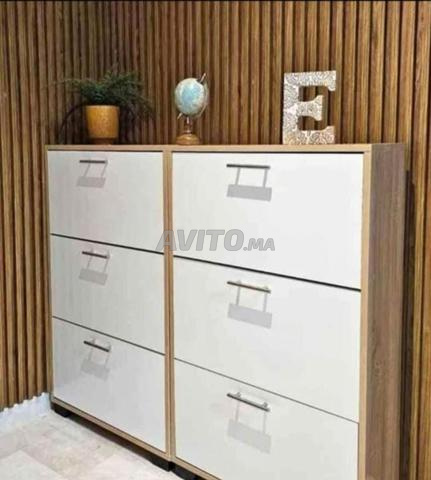 Meuble à chaussures 3 étagères promotion 🔥🔥