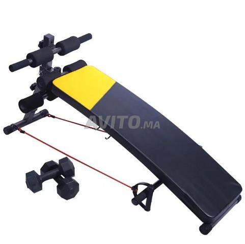 مقعد تمارين مع حبال وأوزان - 2