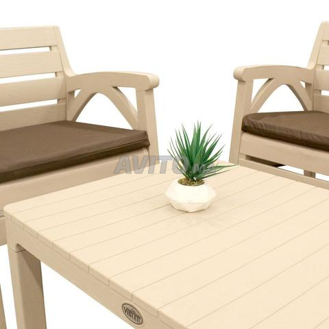 طقم حديقة ماجستيك سانتانا، 4 مقاعد، 4 قطع - 2