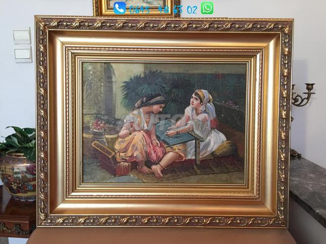 لوحة فنية على قماش لجمع التحف - 2