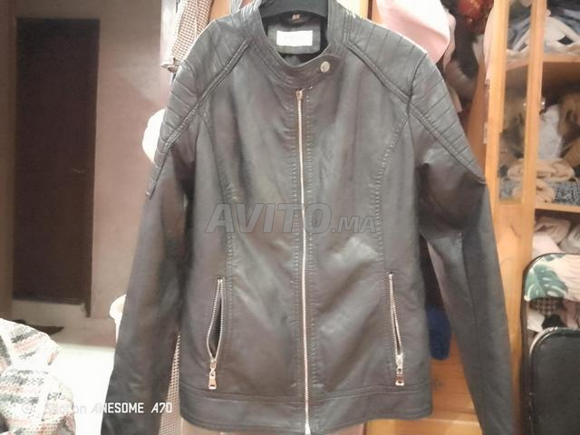 Veste en cuir légère pour femme - 2