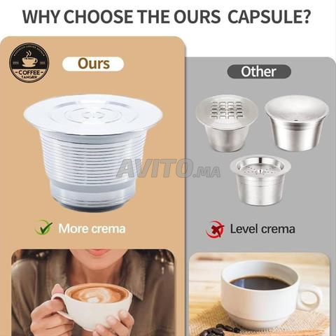 Capsule Rechargeabl Nespresso Inox Original✨ - 2