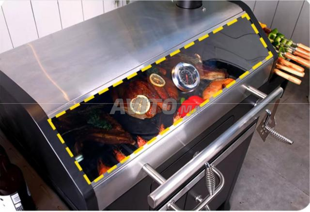 شواية فحم خارجية للحديقة - حجم عائلي كبير - 2