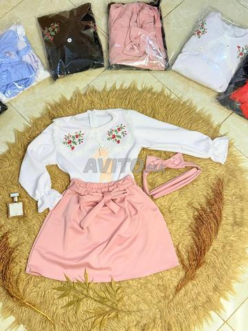 طقم بناتي رائع لعيد الأضحى أناقة ونعومة