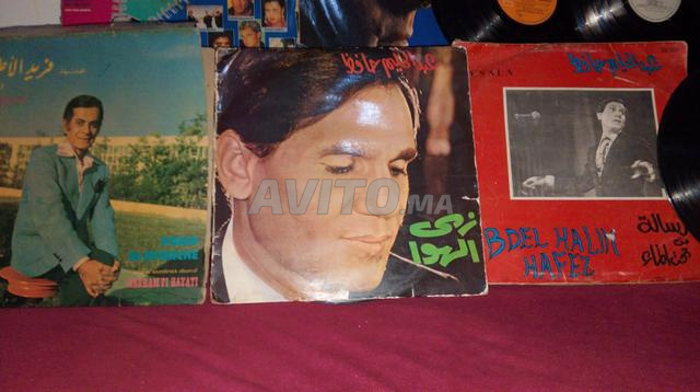 أسطوانات فينيل أصلية لعمالقة الطرب