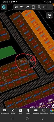 Terrain à vendre lotissement Tadamoun Laayoune