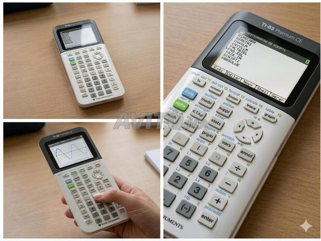 Calculatrice TI-83 Premium CE - Très bon état - 2